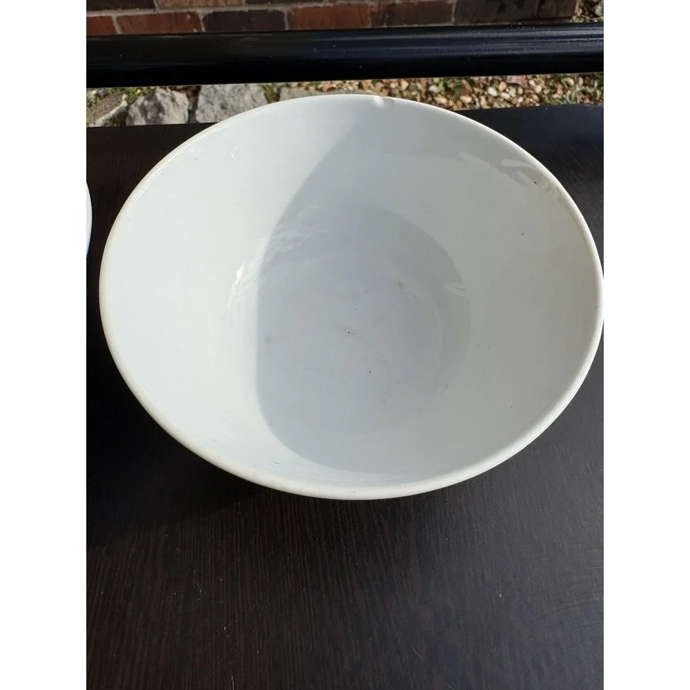 Set Of 2 Vintage Chinese porcelain bowls, likely in the Famille Rose Blue Floral